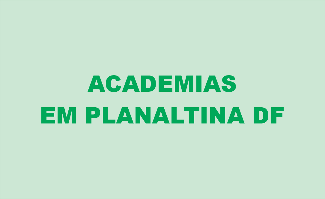 Academias em Planaltina DF
